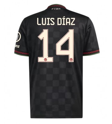Bayern Munich Luis Diaz #14 Replika Tredjetrøje 2025-26 Kortærmet